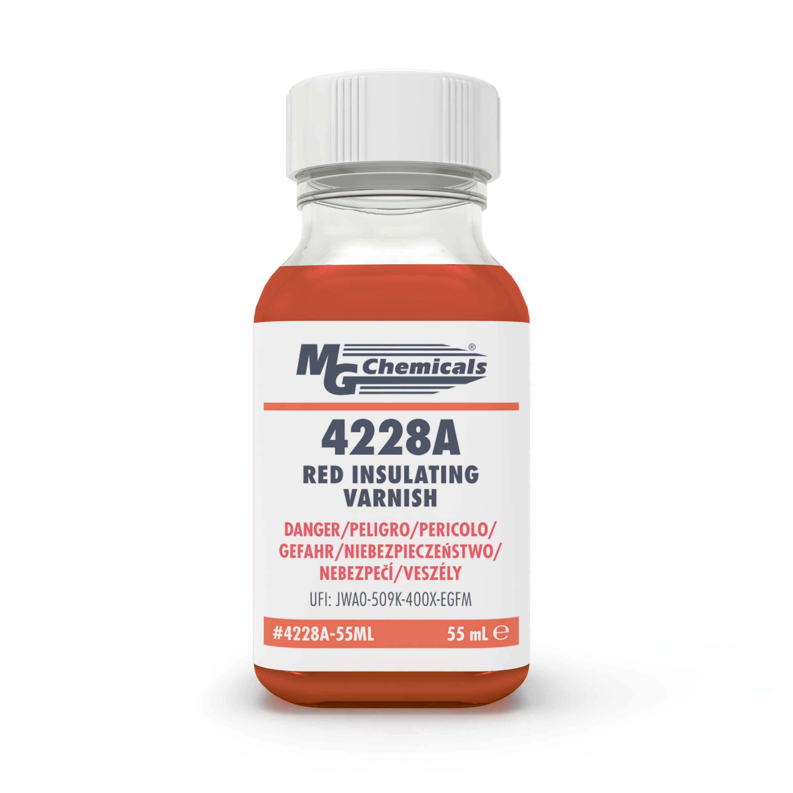 4228A - Red Insulating Varnish 55ml size