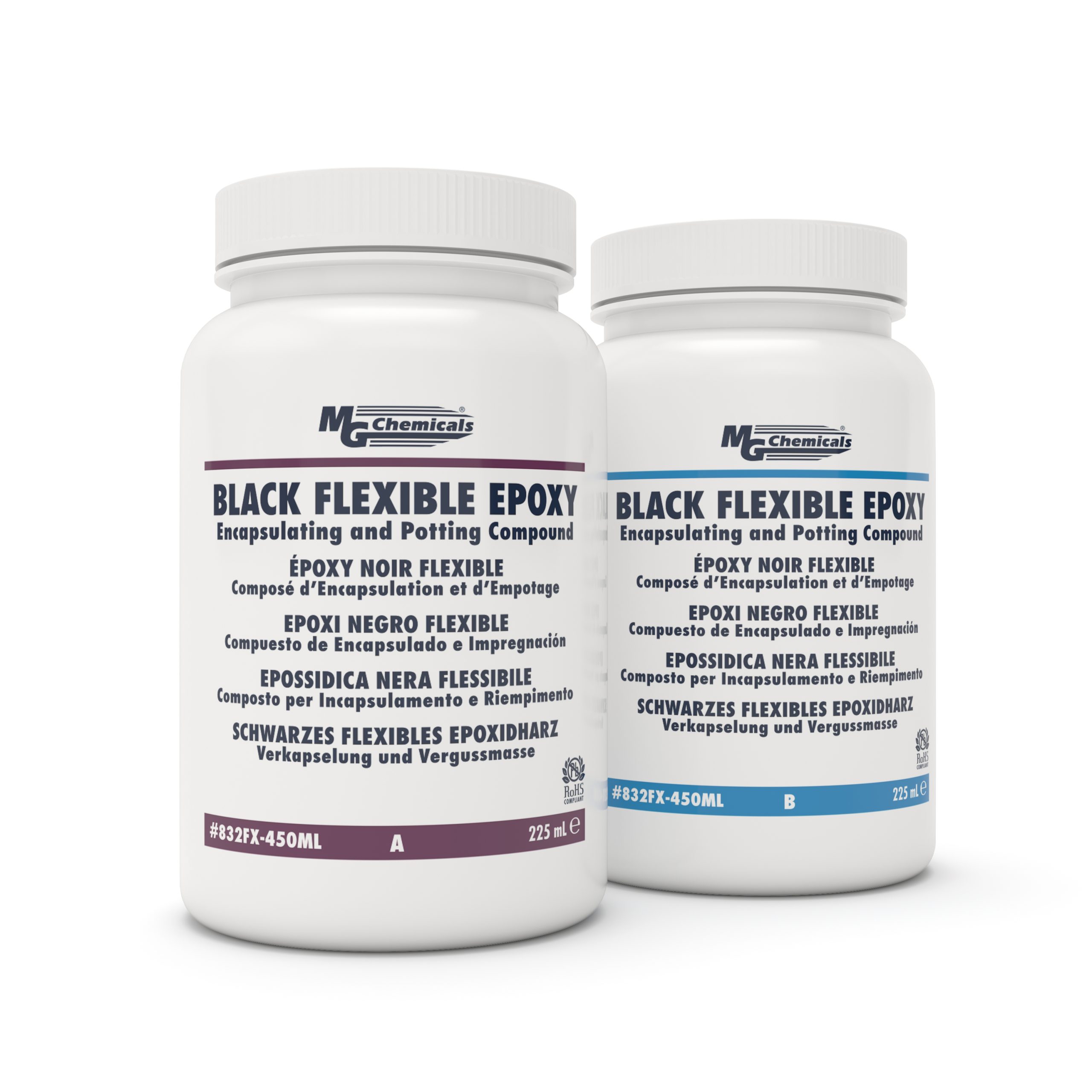 MG Chemicals 832FX FLEXIBLE Epoxy Potting and Encapsulating Compound 450ML Size