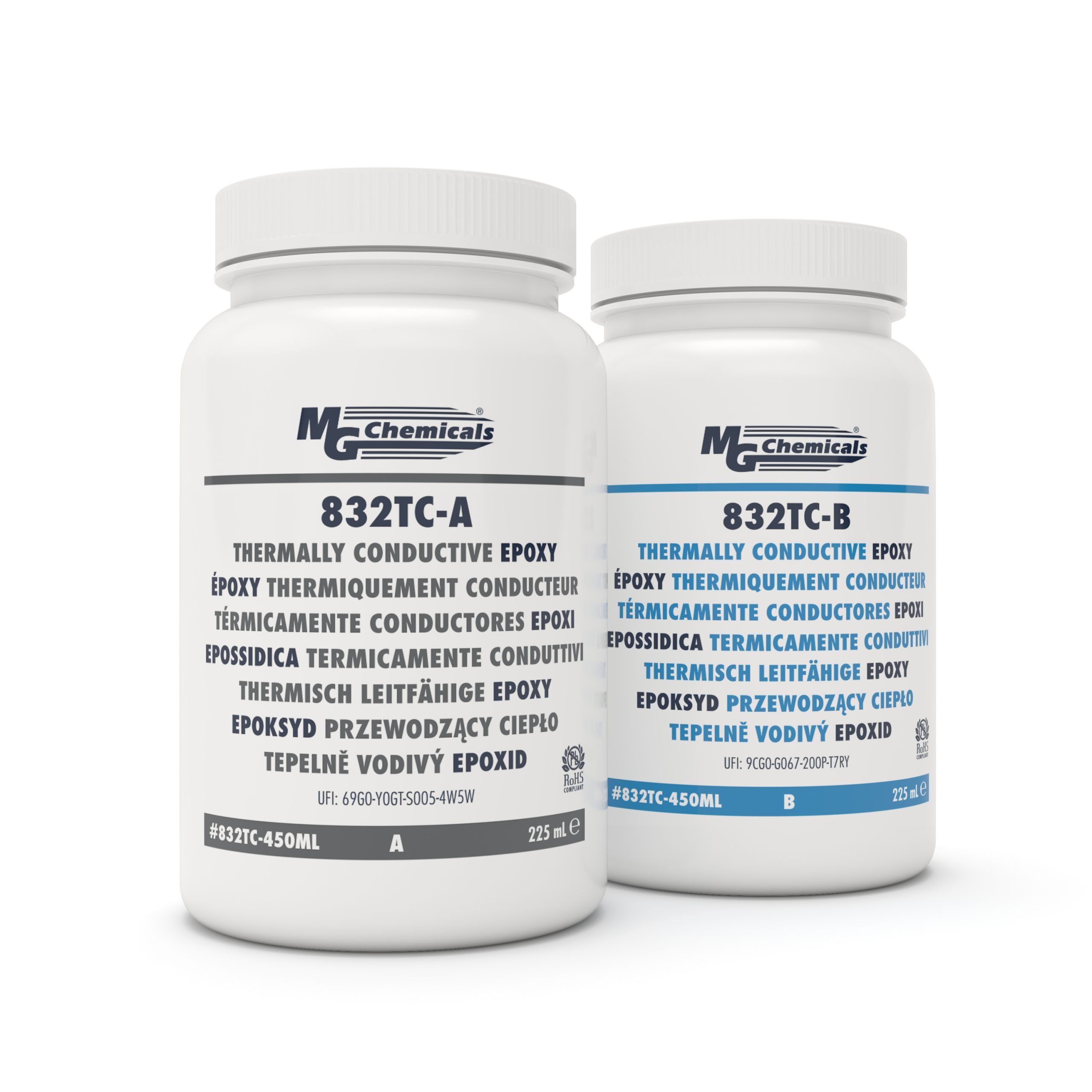 THERMALLY CONDUCTIVE EPOXY 832TC-450ML