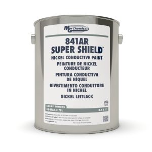 New SUPER SHIELD Liquid Nickel Conductive Coating Acrylic Base 841AR-3.78L