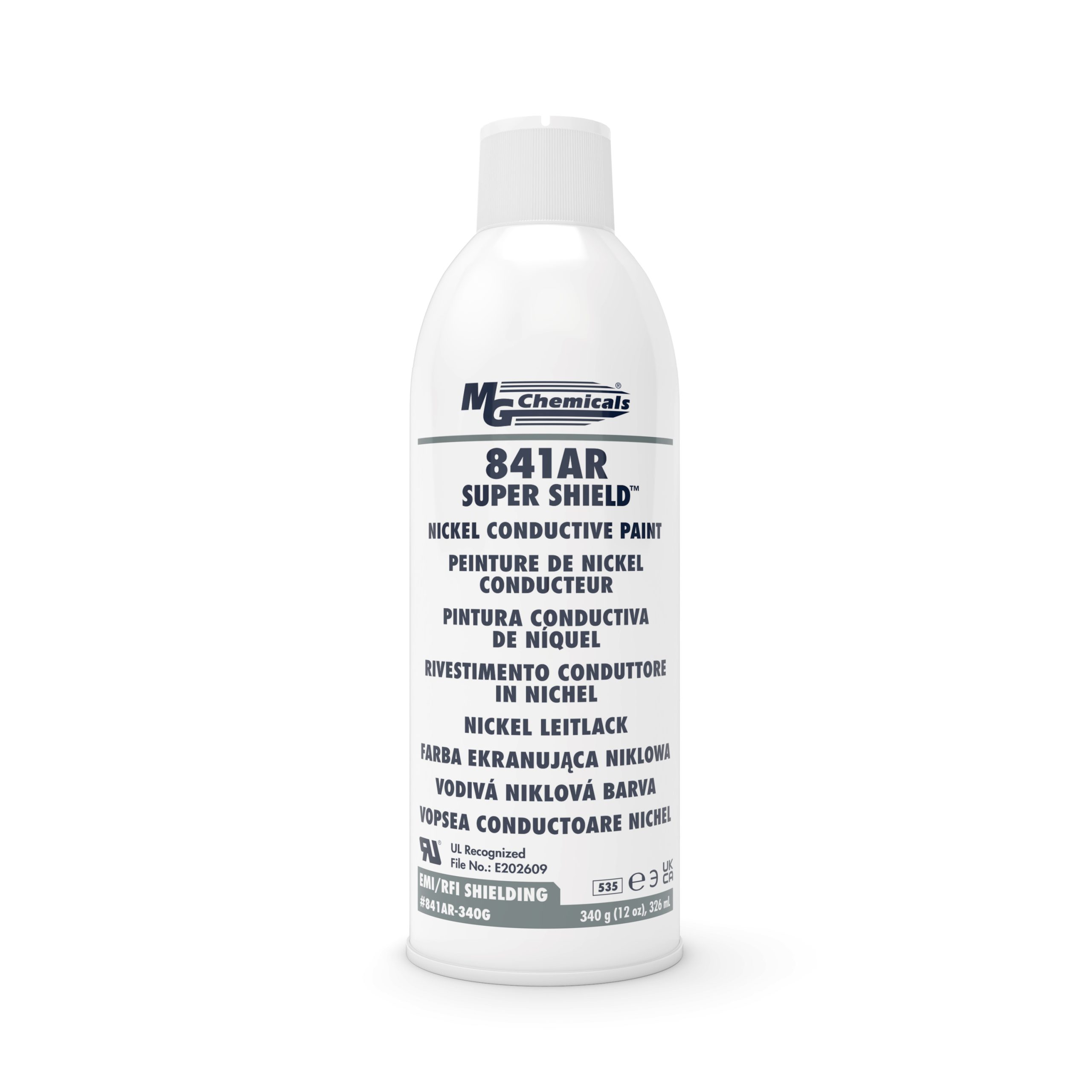 MG Chemicals SUPER SHIELD Nickel Conductive Coating Aerosol Spray 841AR-340G