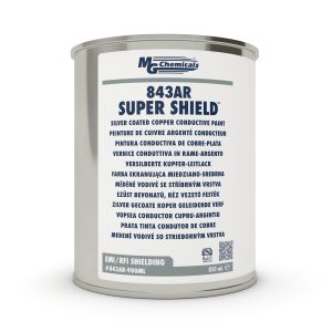SUPER SHIELD Silver Coated Copper Conductive Coating  843AR-900ML MG Chemicals