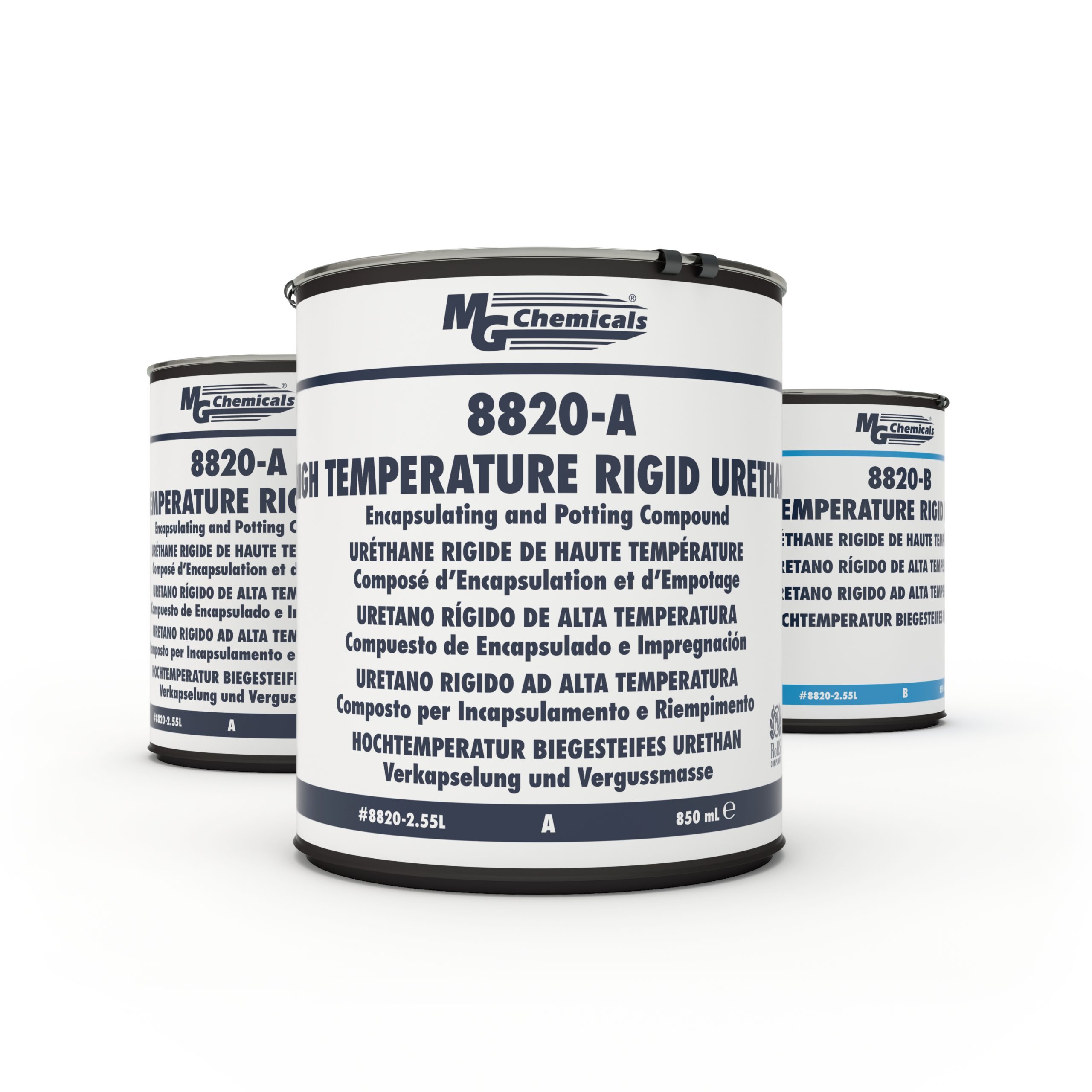 MG Chemicals 8820-2.55L High Temperature Rigid Urethane Encapsulating and Potting Compound