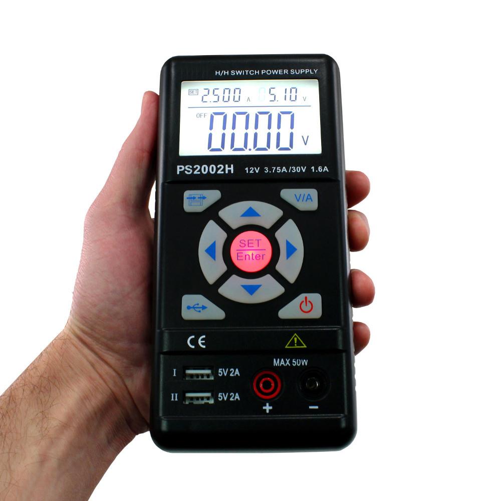 Portable Handheld Variable DC Power Supply Switch Mode with LCD Display 0-30V CSI 2002H