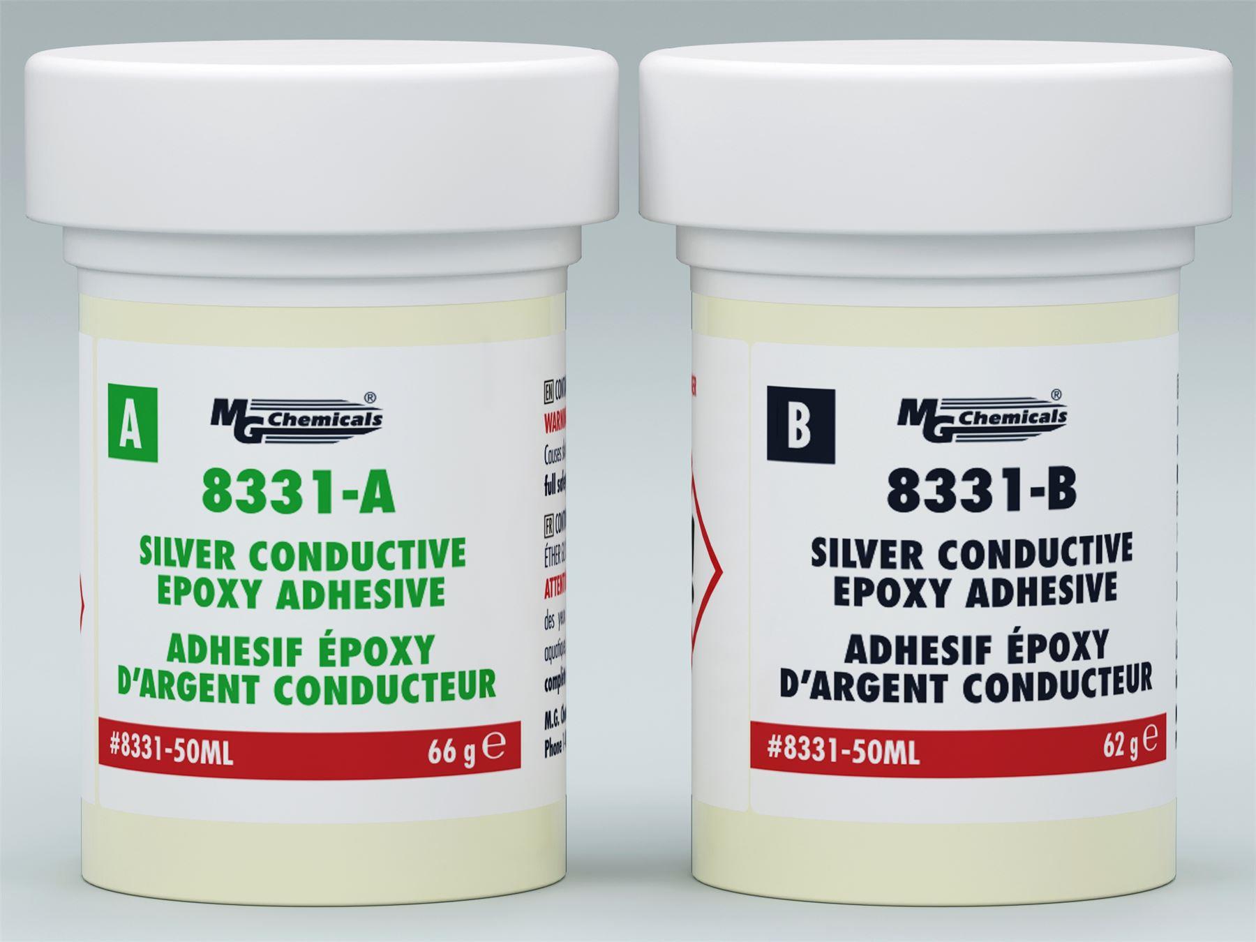 SILVER CONDUCTIVE EPOXY ADHESIVE 50ml 8331-50ML