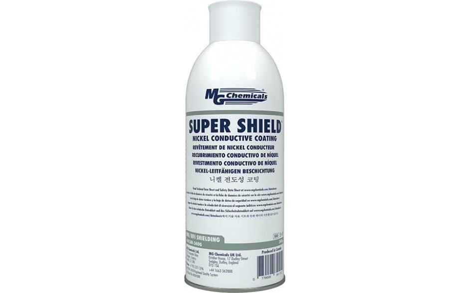 MG Chemicals SUPER SHIELD Nickel Conductive Coating Aerosol Spray 841AR-340G - Image 2