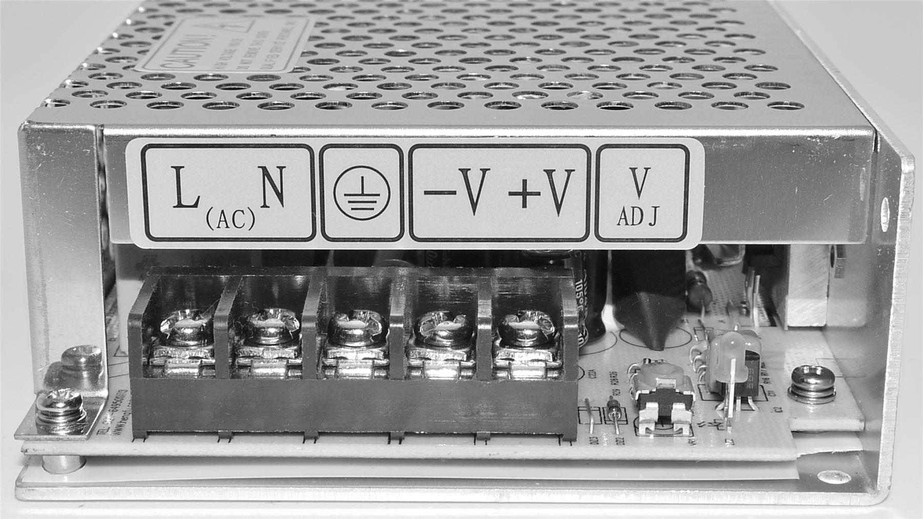 12 volt enclosed switching MINI DC power supply 12V 6A 75W - Image 4